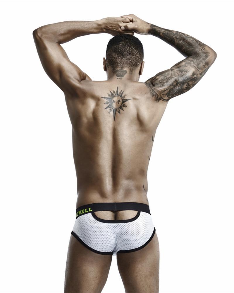 Tauwell Hollow Front + Back Mesh Briefs | dmunderwear detail image 5