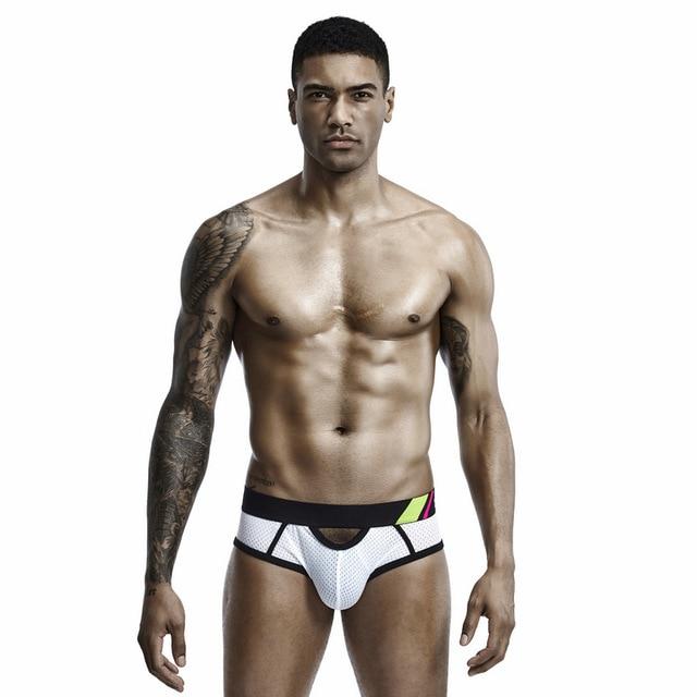 ORVLS Tauwell Hollow Front + Back Mesh Briefs | dmunderwear detail image 4