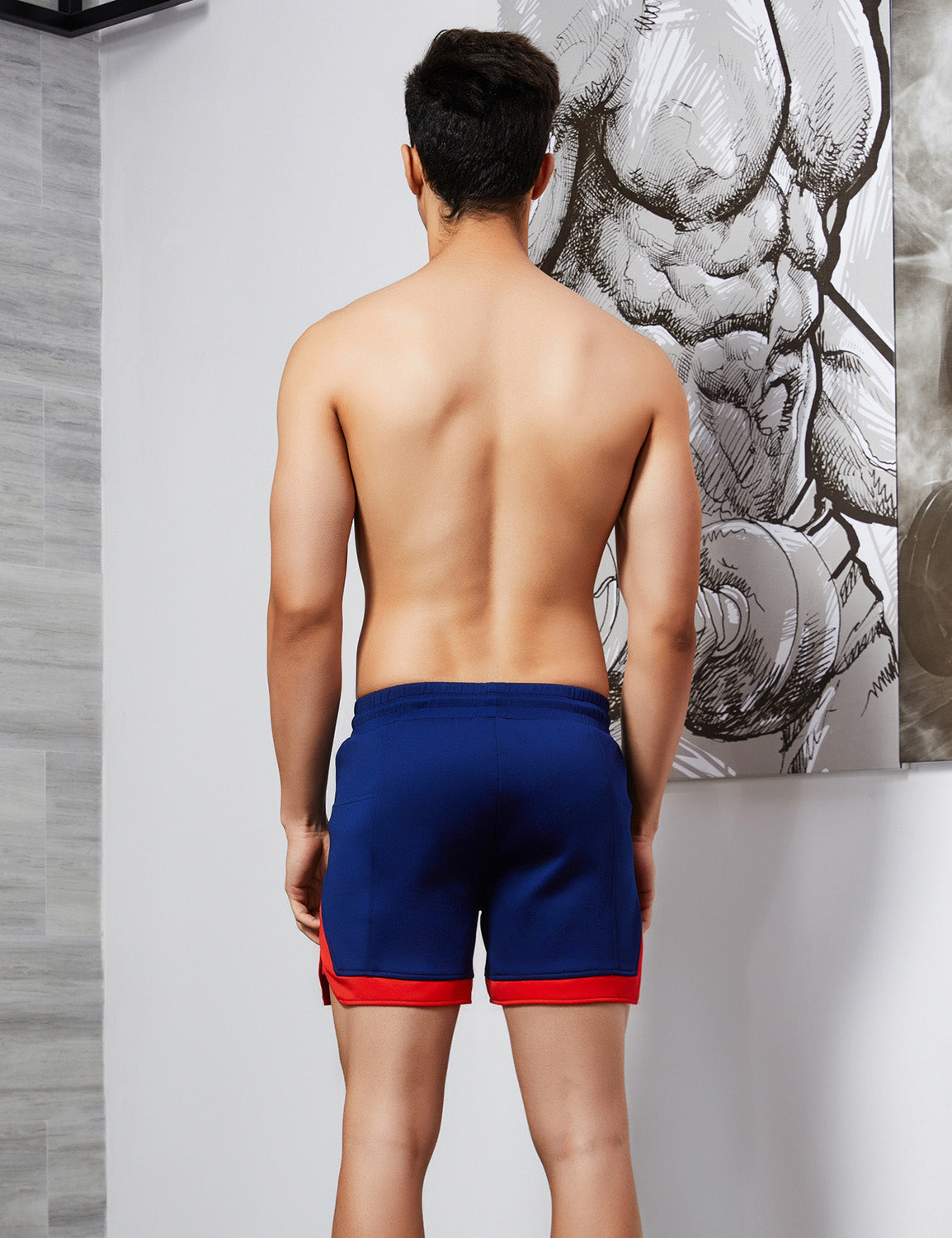 Sport Slim Fit Shorts 9504 | dmunderwear detail image 11