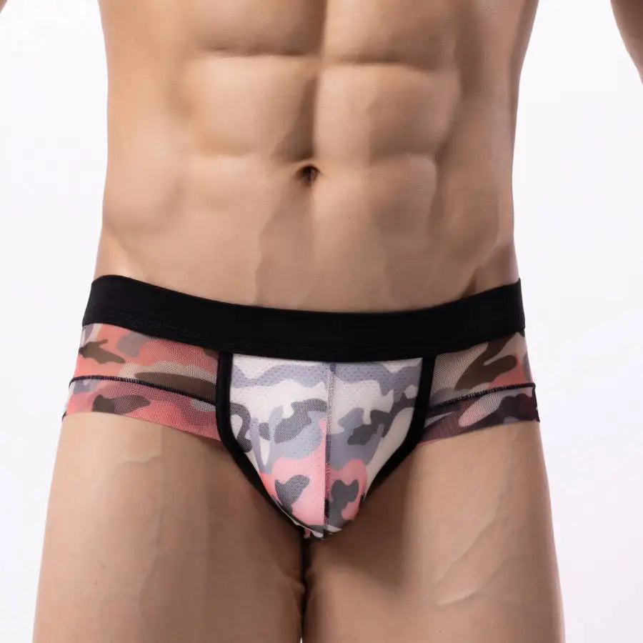 Tempting Sheer Briefs (5 Designs) | dmunderwear detail image 2