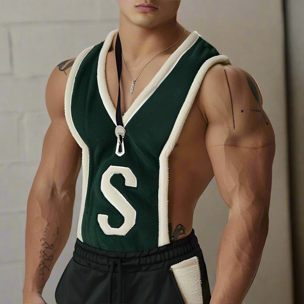 The Varsity Tease Tank | dmunderwear detail image 2