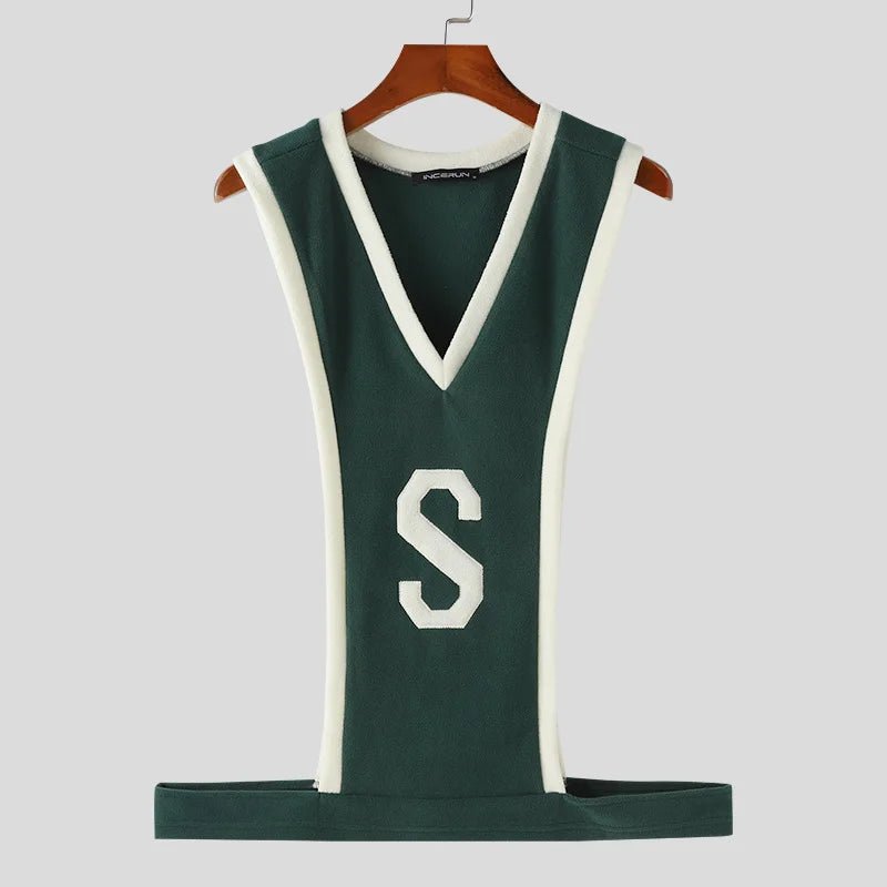 The Varsity Tease Tank | dmunderwear detail image 3