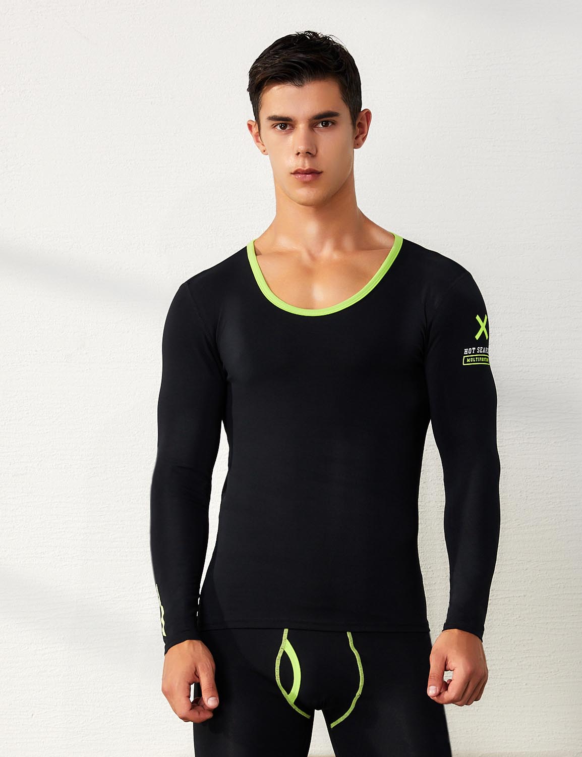 Thermal Crew Neck Baselayer Long Sleeve Tops 81201 | dmunderwear