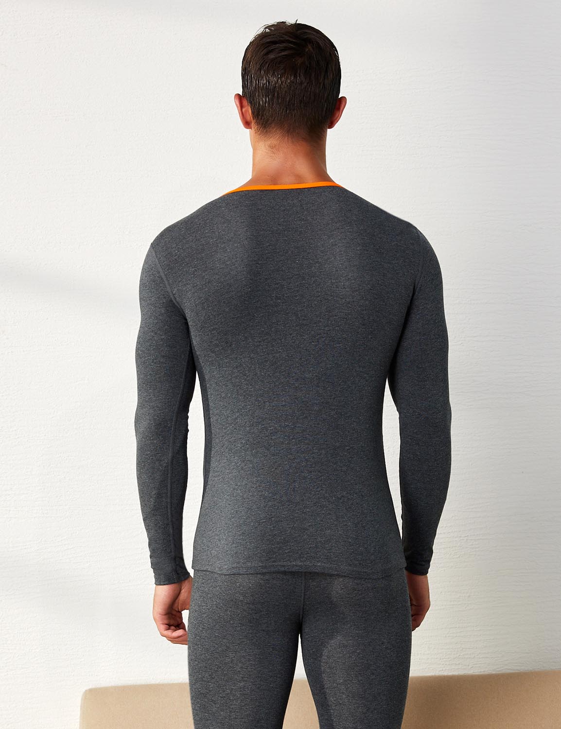 Thermal Crew Neck Baselayer Long Sleeve Tops 81201 | dmunderwear detail image 11