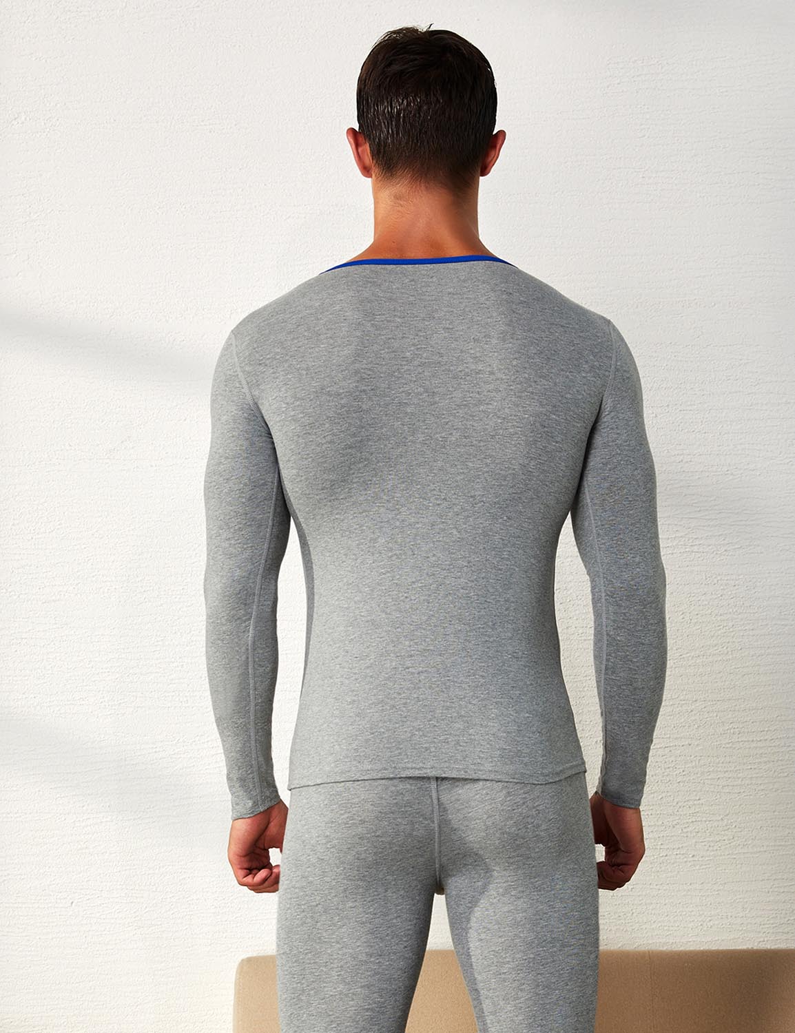 Thermal Crew Neck Baselayer Long Sleeve Tops 81201 | dmunderwear detail image 14