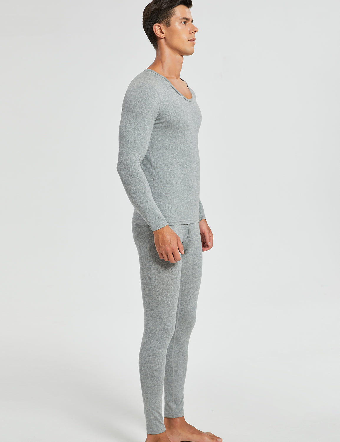 Thermal Long Sleeve Tops/Long John Set 231201 | dmunderwear detail image 13
