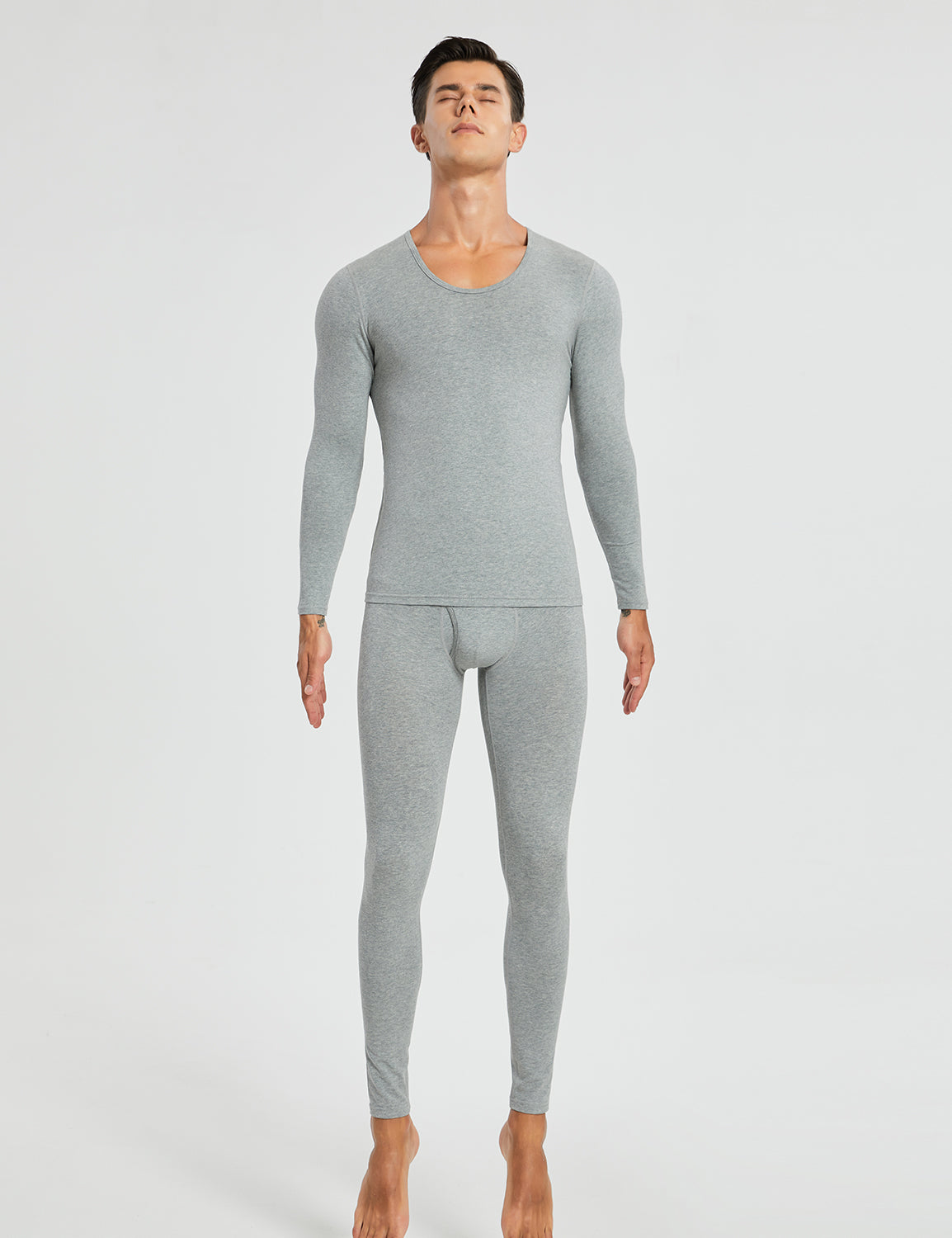Thermal Long Sleeve Tops/Long John Set 231201 | dmunderwear detail image 14