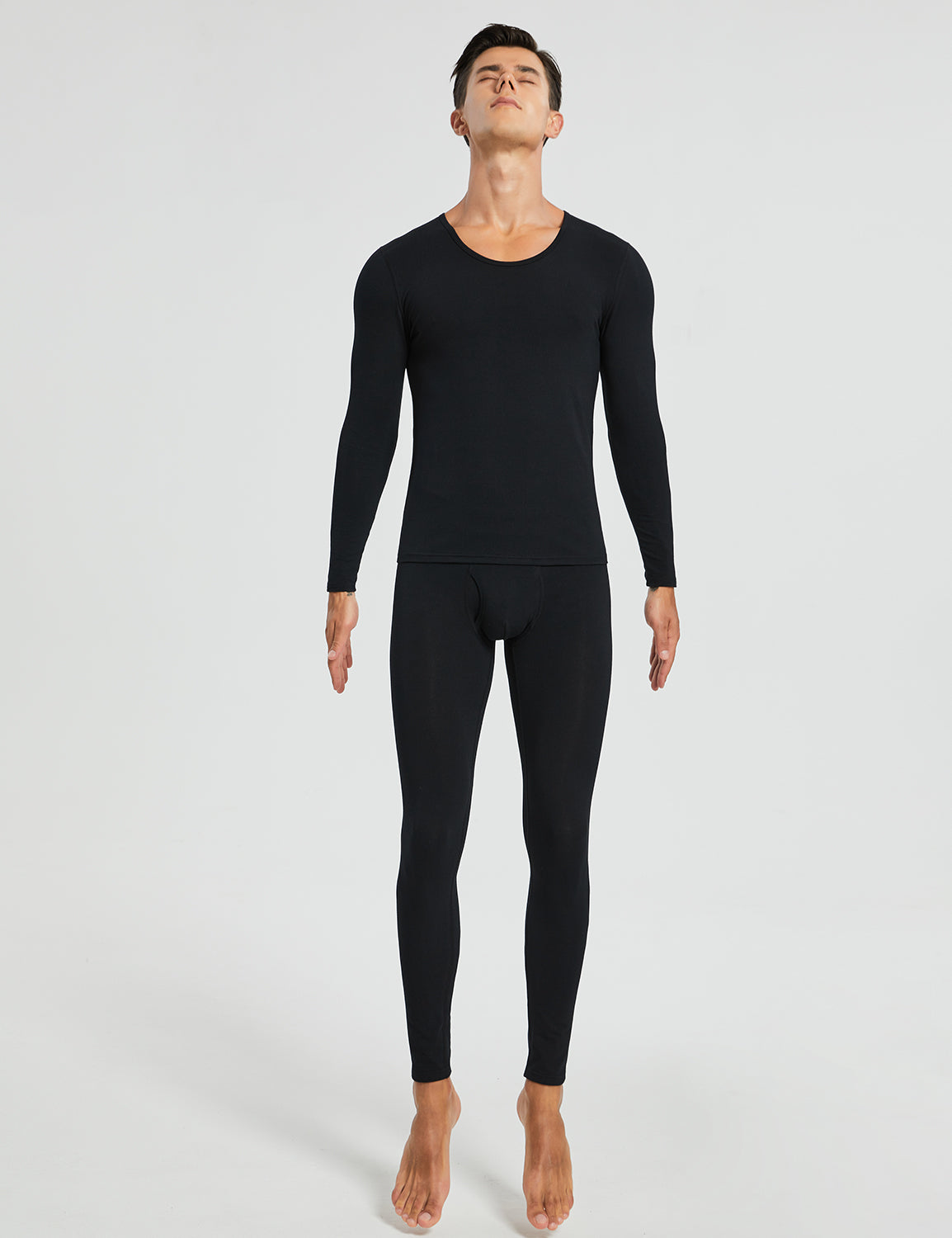 Thermal Long Sleeve Tops/Long John Set 231201 | dmunderwear detail image 17
