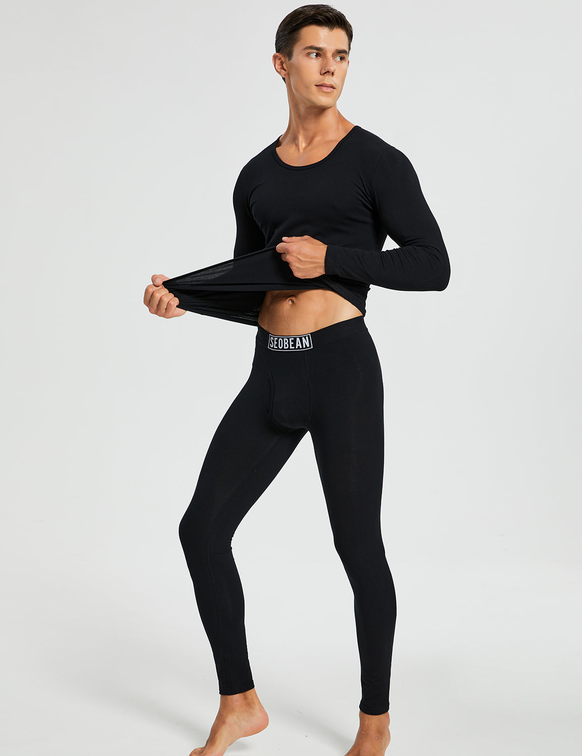 Thermal Long Sleeve Tops/Long John Set 231201 | dmunderwear detail image 18