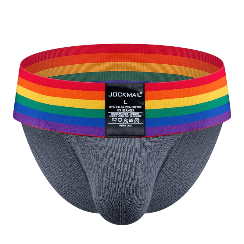 Thick Pride Tanga Briefs | dmunderwear detail image 10