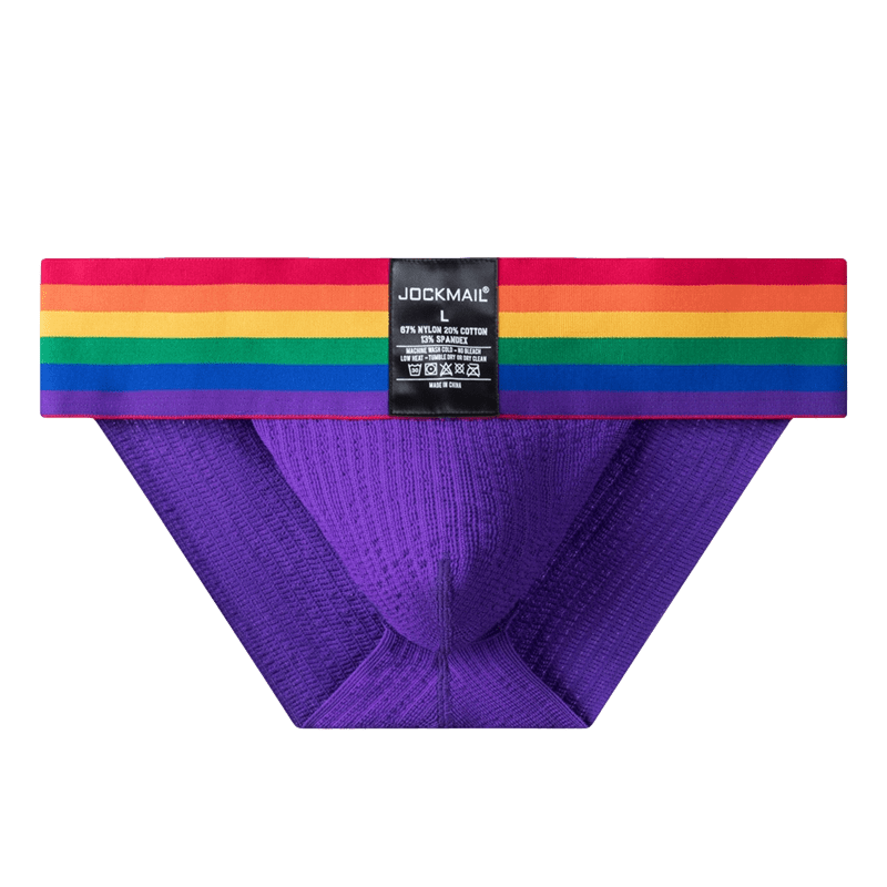 Thick Pride Tanga Briefs | dmunderwear detail image 6