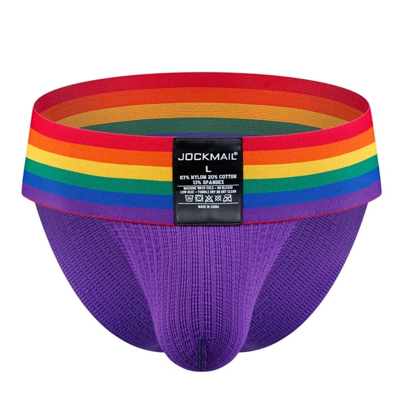 Thick Pride Tanga Briefs | dmunderwear detail image 7