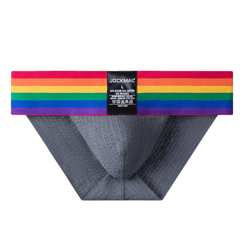Thick Pride Tanga Briefs | dmunderwear detail image 9