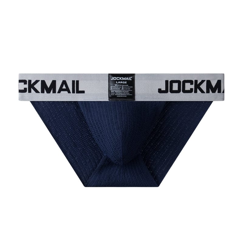 Thick Rainbow Tanga Briefs | dmunderwear detail image 12