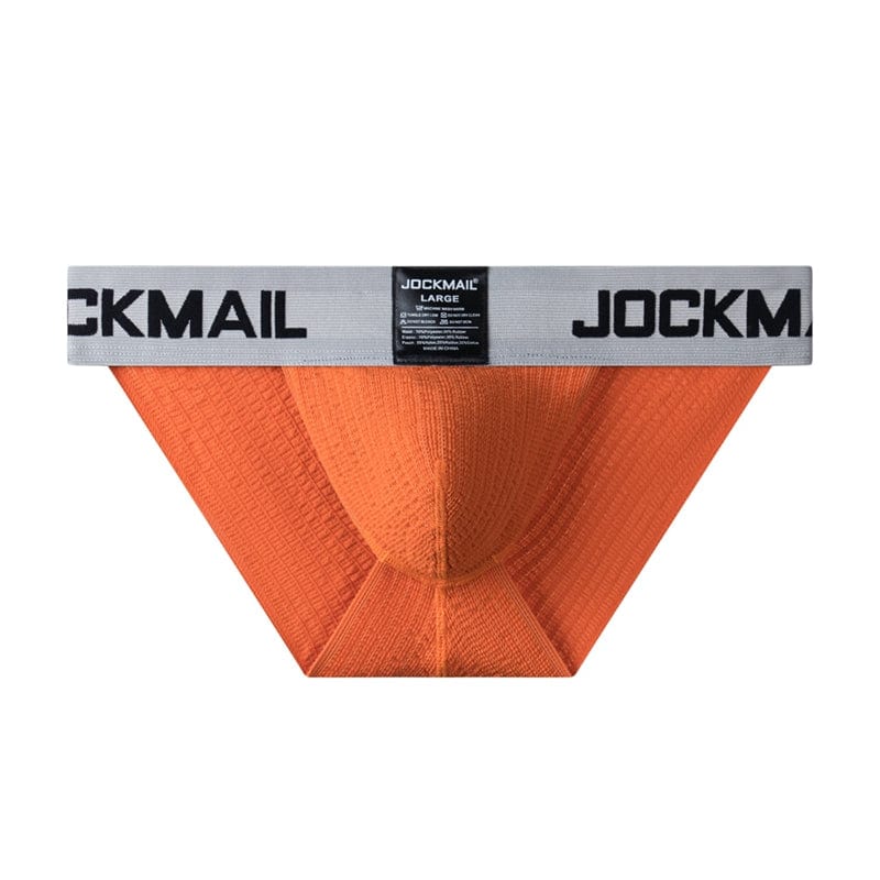 Thick Rainbow Tanga Briefs | dmunderwear detail image 16