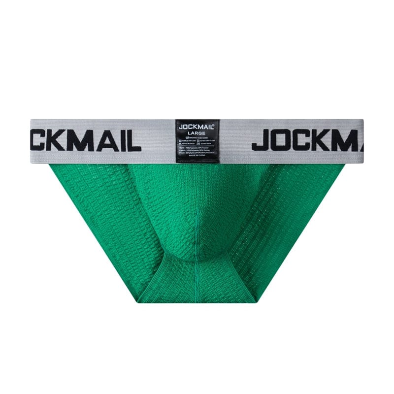 Thick Rainbow Tanga Briefs | dmunderwear detail image 8