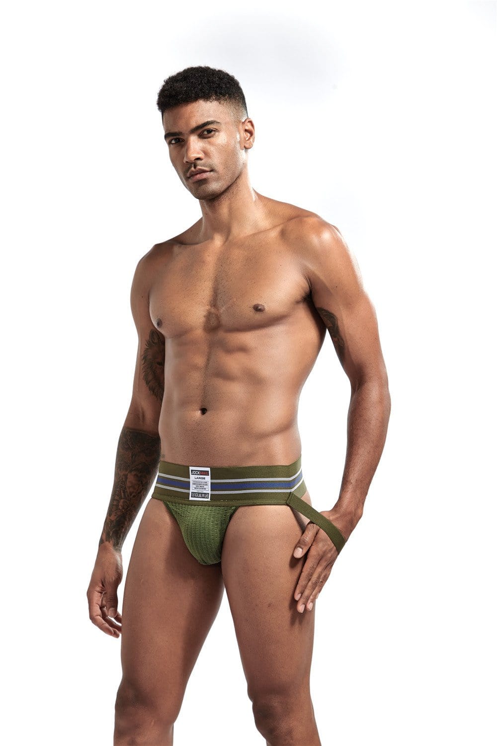 Thick Sport Jockstrap | dmunderwear detail image 6