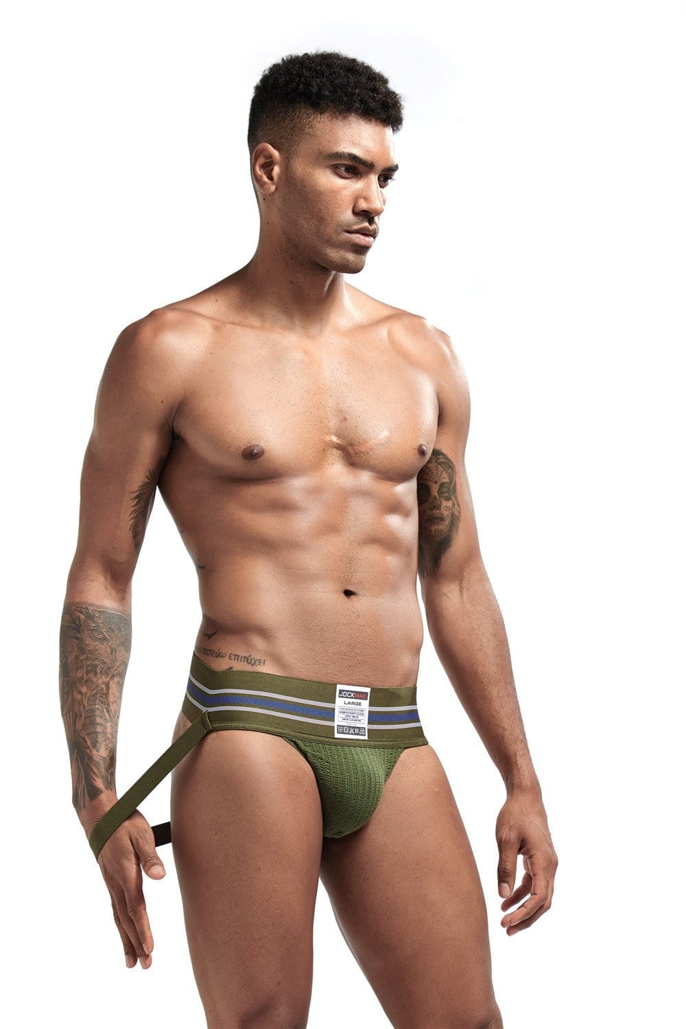 Thick Sport Jockstrap | dmunderwear detail image 7