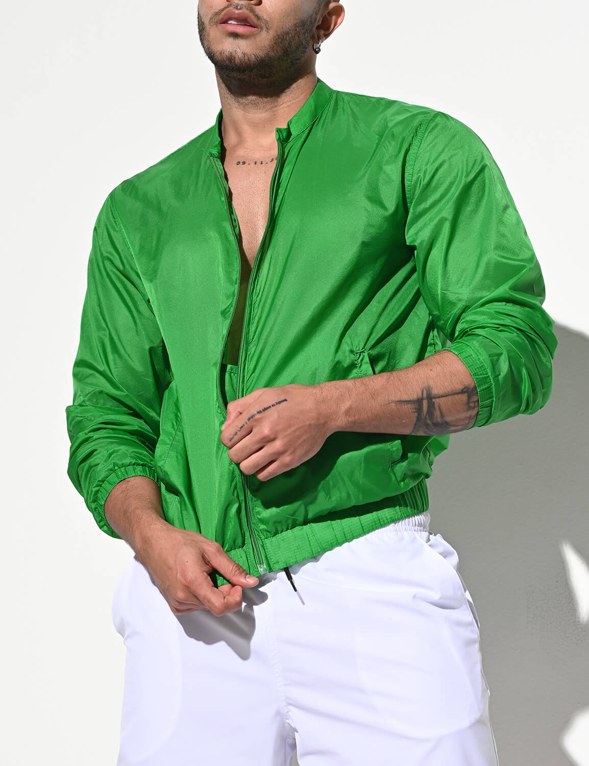 Thin Long Sleeve Jacket B7242 | dmunderwear