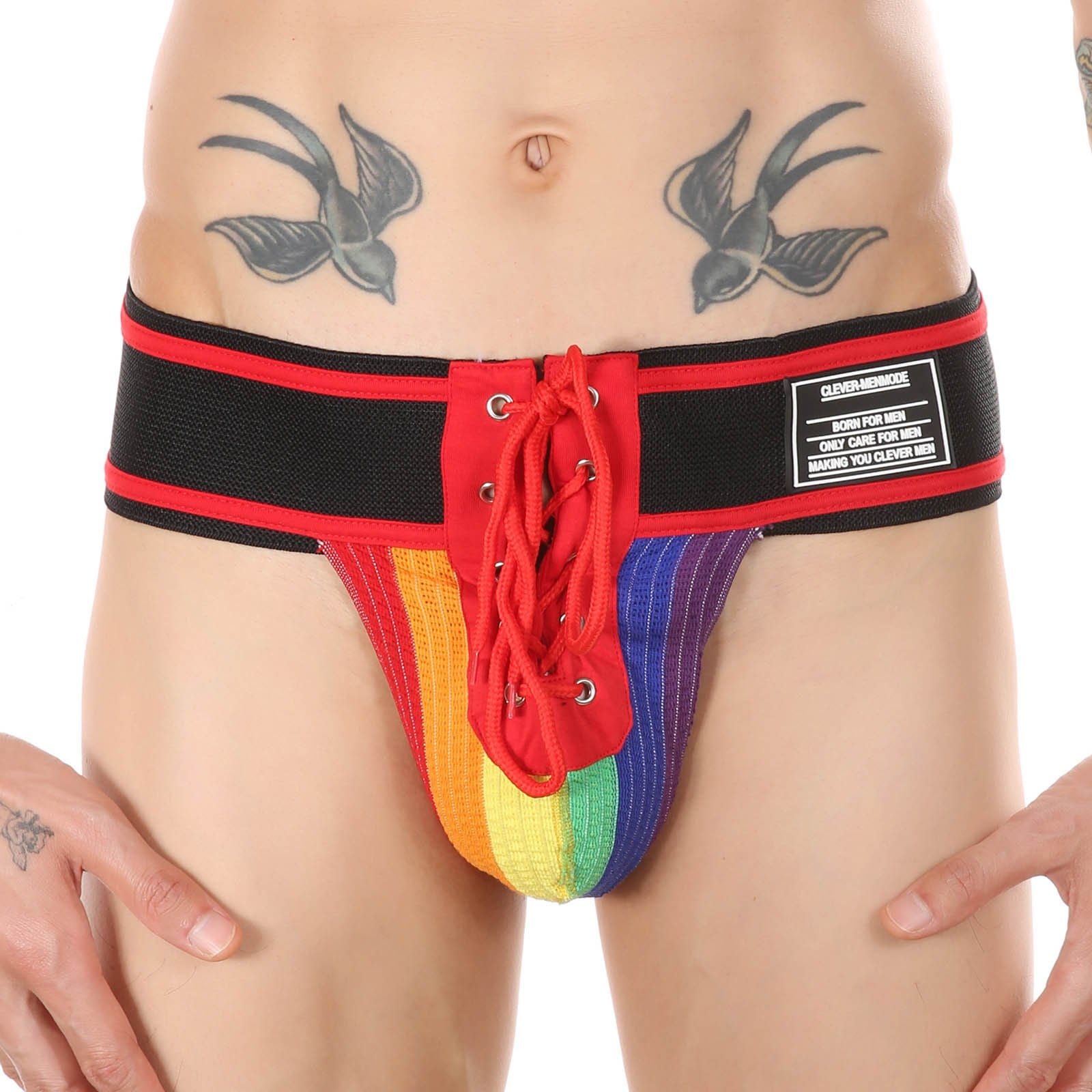 Rough Drawstring Jockstrap | dmunderwear detail image 4