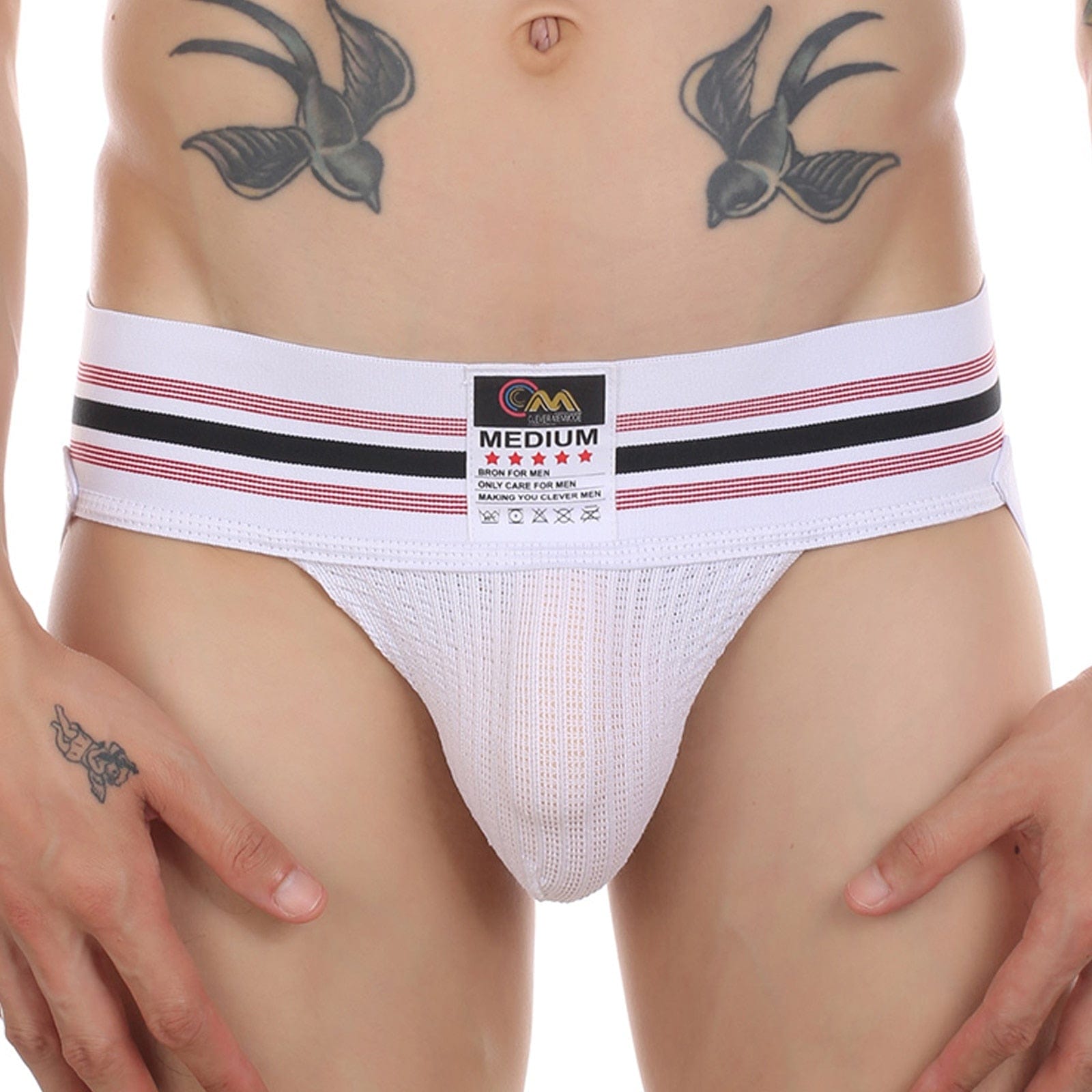 Throwback Retro Jockstrap | dmunderwear detail image 3