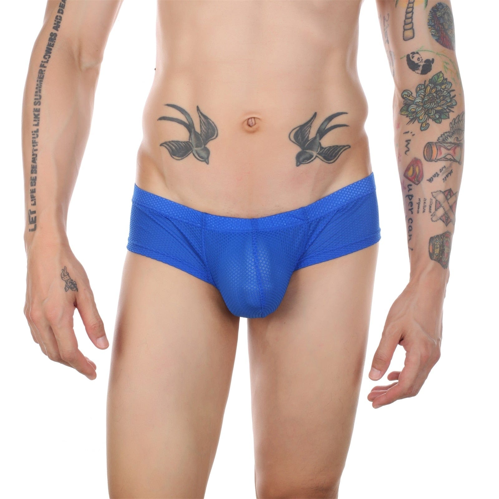 Thrust Mesh Cheeky Briefs | dmunderwear detail image 15