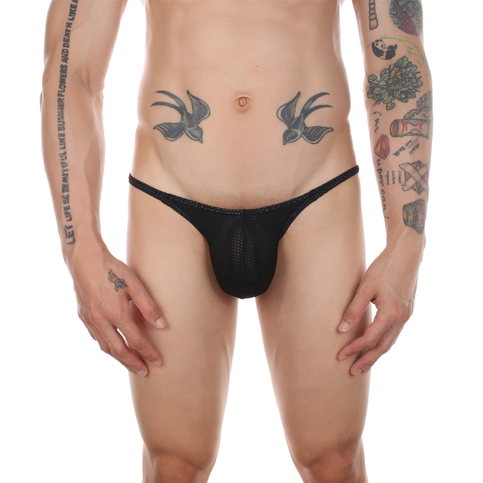 Thrust Mesh G-String | dmunderwear detail image 2