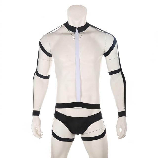 Tie Full Body Harness | dmunderwear detail image 5