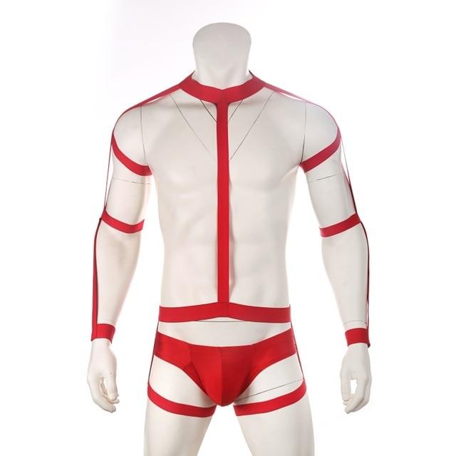Tie Full Body Harness | dmunderwear detail image 8