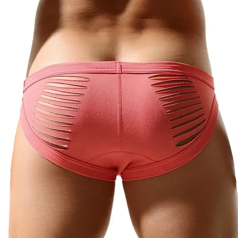 Tiger Slash Swim Briefs | dmunderwear detail image 10