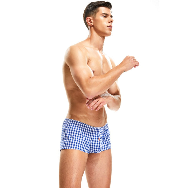 Basic Chequered Boxers | dmunderwear detail image 4