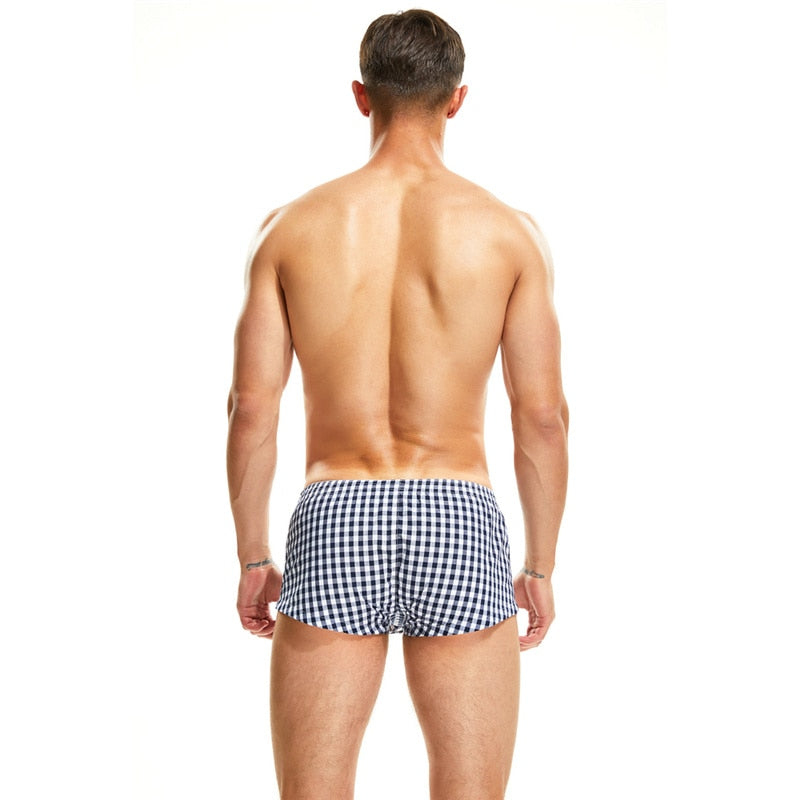 Basic Chequered Boxers | dmunderwear detail image 6