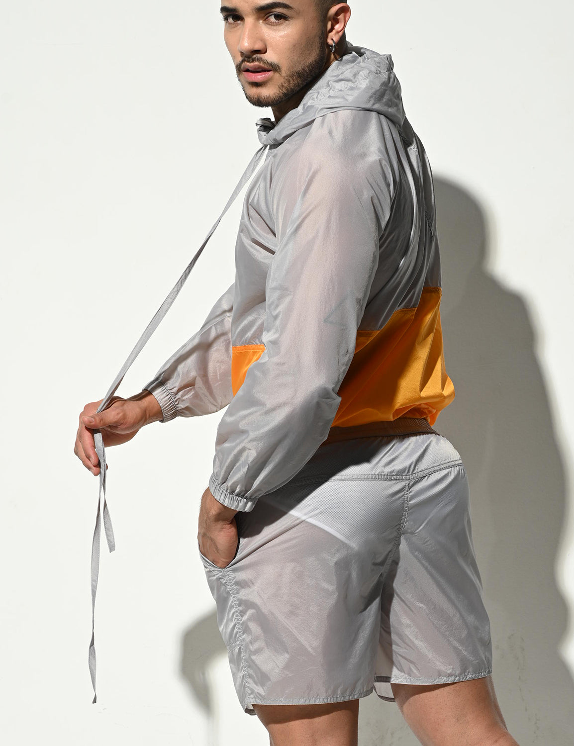 Translucent Long Sleeve Tops B7126 | dmunderwear detail image 8