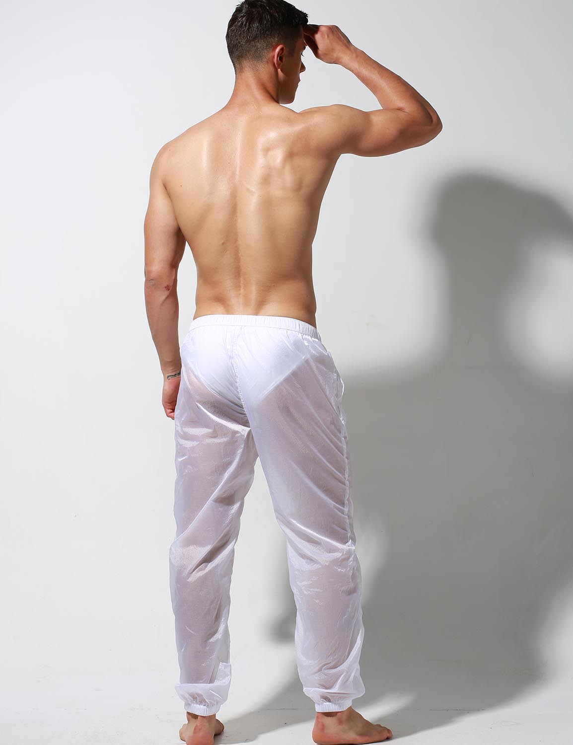 Translucent Quick-Dry Sport Pants S1901 | dmunderwear detail image 14