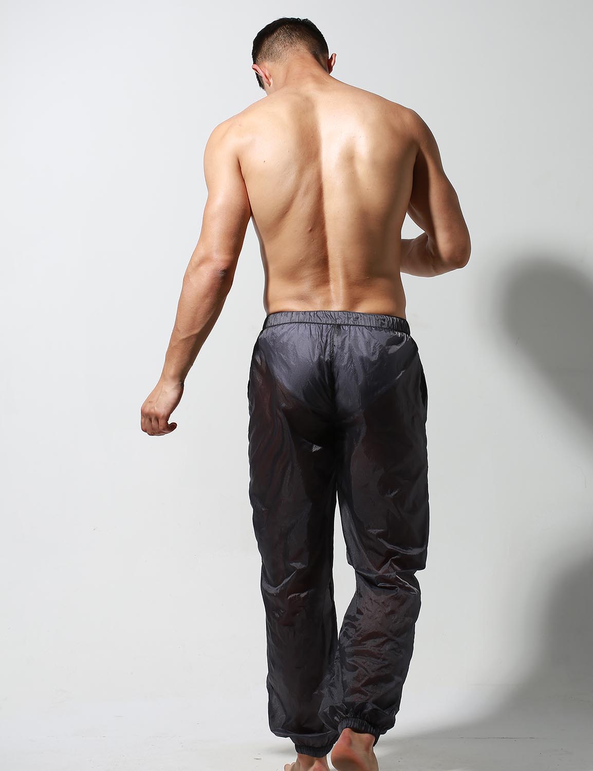 Translucent Quick-Dry Sport Pants S1901 | dmunderwear detail image 3