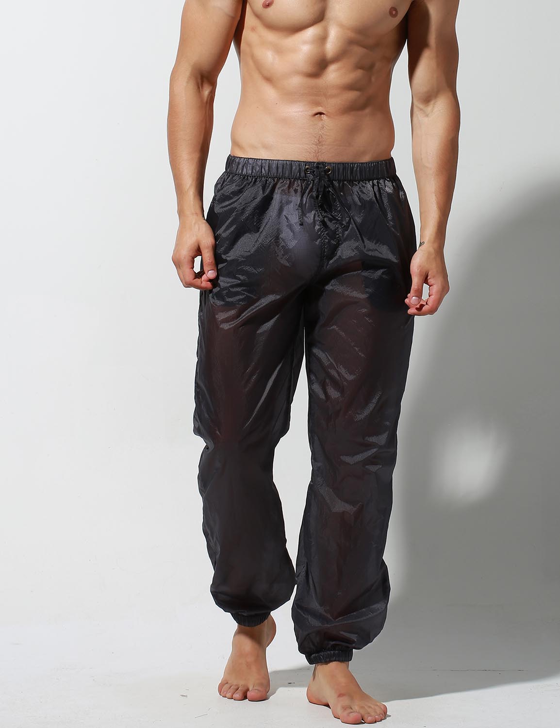 Translucent Quick-Dry Sport Pants S1901 | dmunderwear detail image 4