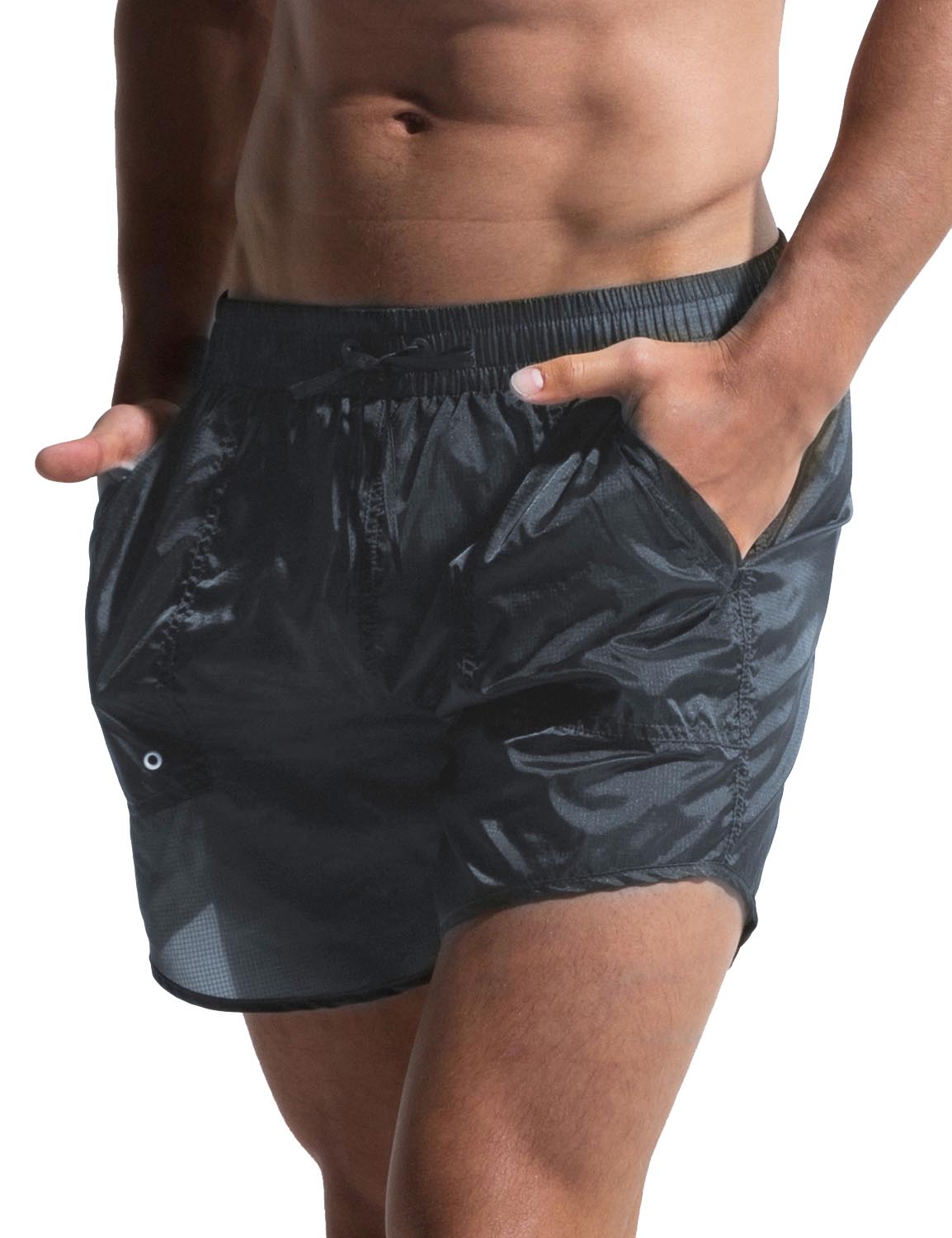 Translucent Quick-Dry Sport Swim Beach Surf Shorts S727 | dmunderwear detail image 11