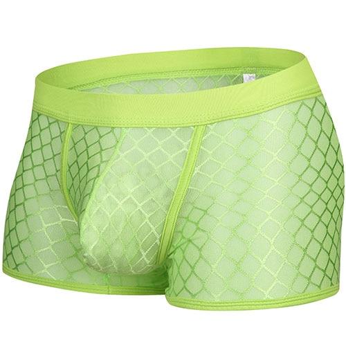 Transparent Mesh Boxers | dmunderwear detail image 10