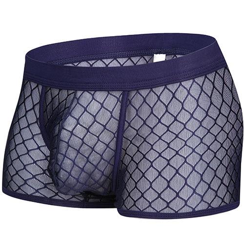 Transparent Mesh Boxers | dmunderwear detail image 12