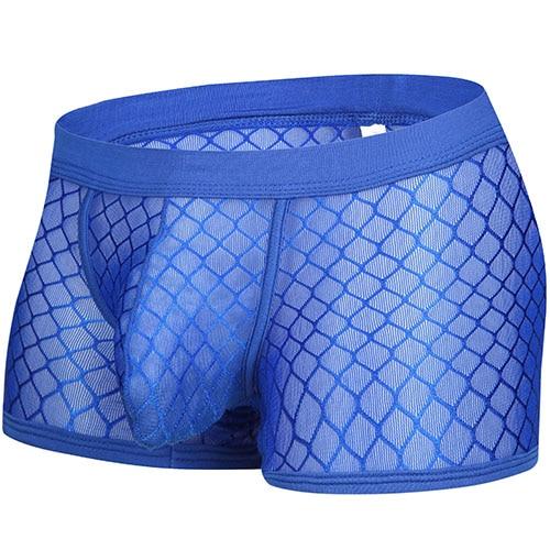 Transparent Mesh Boxers | dmunderwear detail image 7