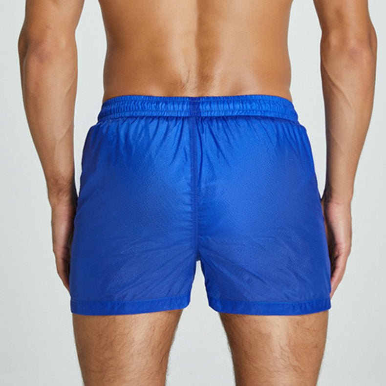 Transparent Pocketed Board Shorts | dmunderwear detail image 12