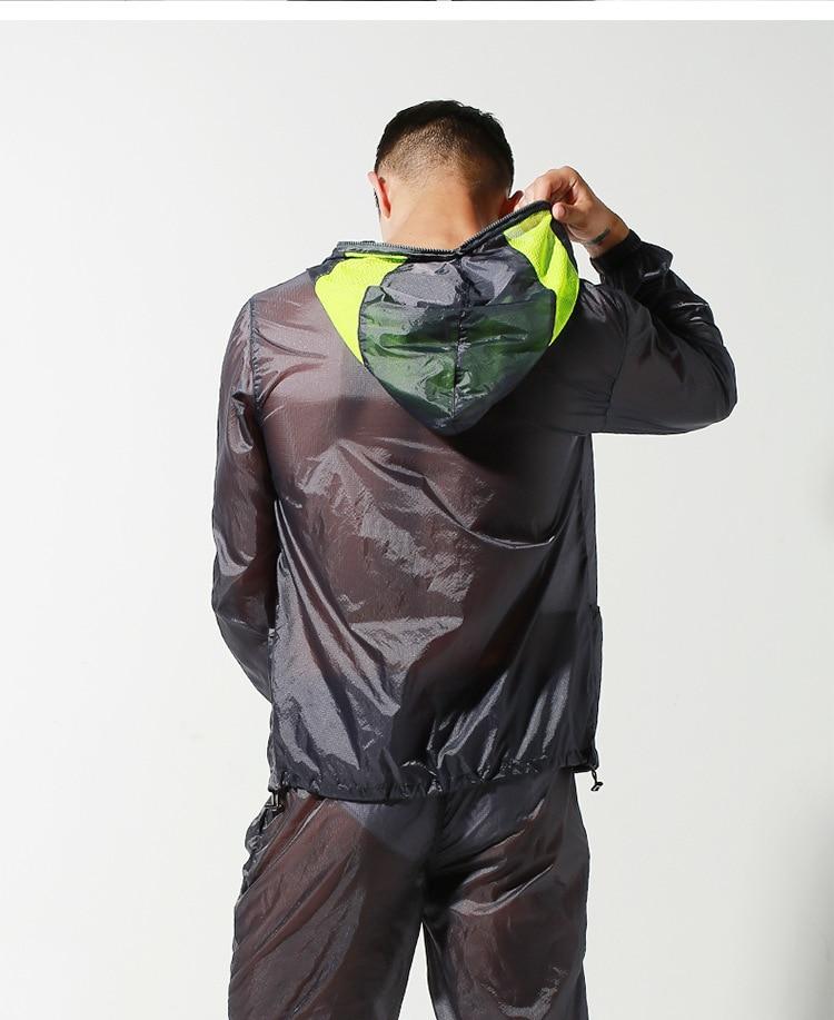 ORVLS Transparent Racing Stripe Hoodie + Pants | dmunderwear detail image 14