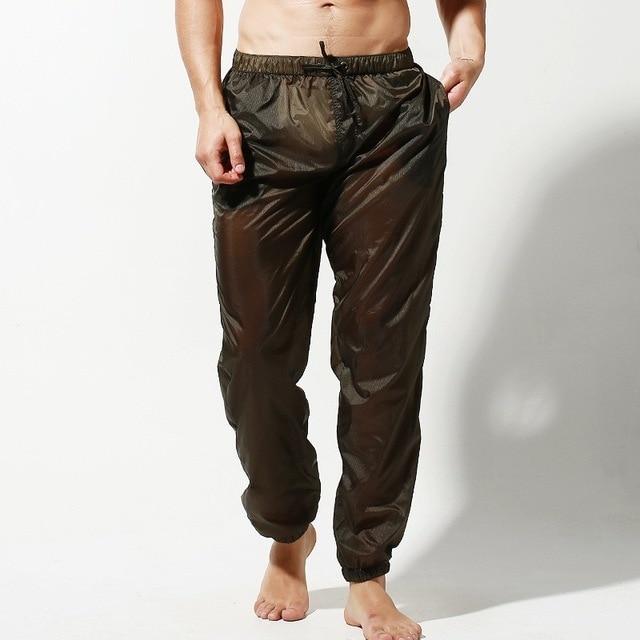 ORVLS Transparent Racing Stripe Sleeveless Hoodie + Pants | dmunderwear detail image 9