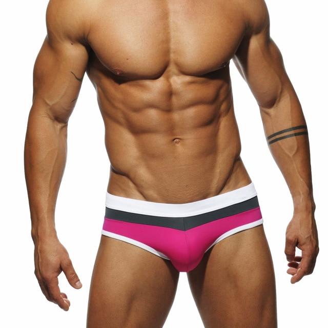 ORVLS Tri-Color Swim Briefs | dmunderwear detail image 5
