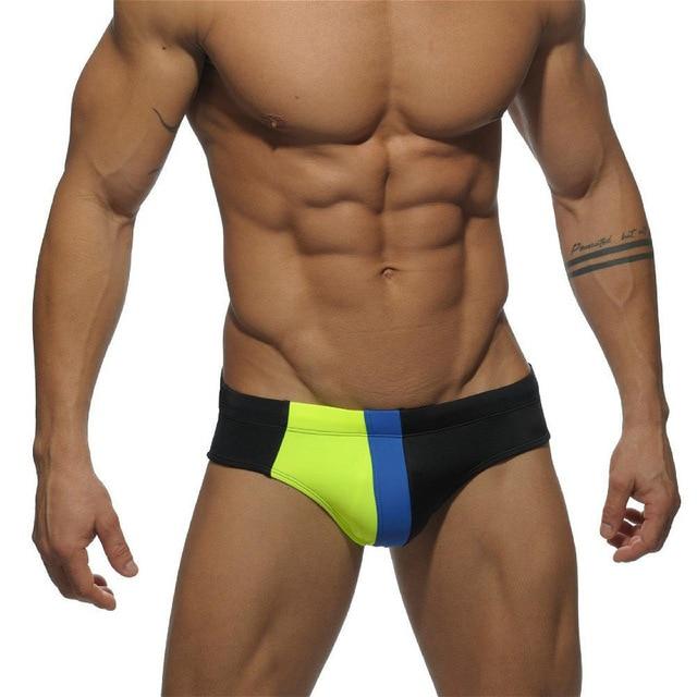 ORVLS Tri-Color Swim Briefs | dmunderwear detail image 6