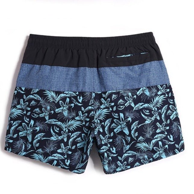 ORVLS Floral Tri-toned Board Shorts | dmunderwear detail image 11