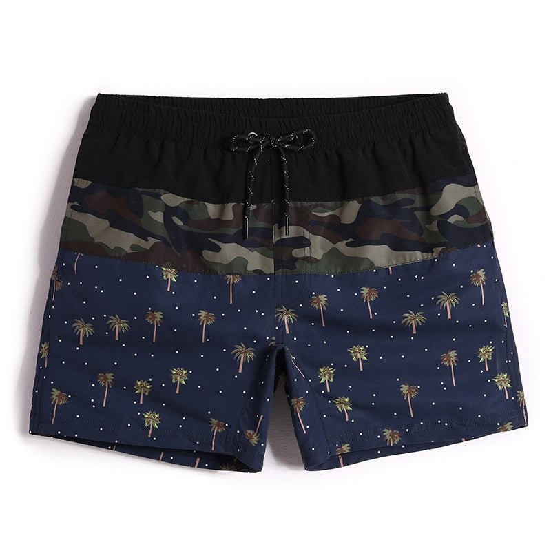 ORVLS Floral Tri-toned Board Shorts | dmunderwear detail image 6