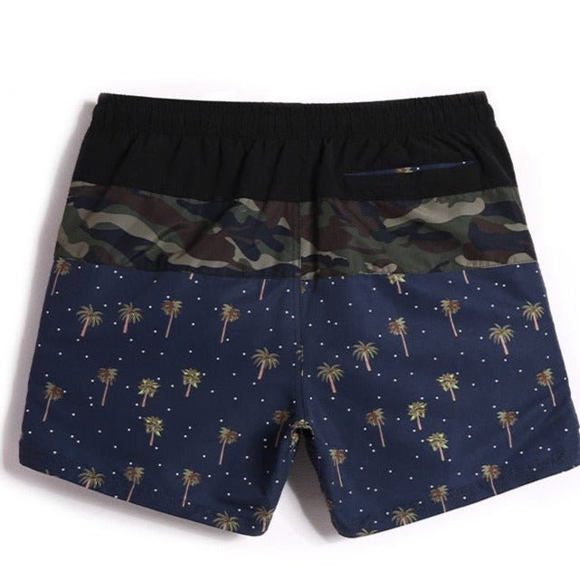 ORVLS Floral Tri-toned Board Shorts | dmunderwear detail image 7