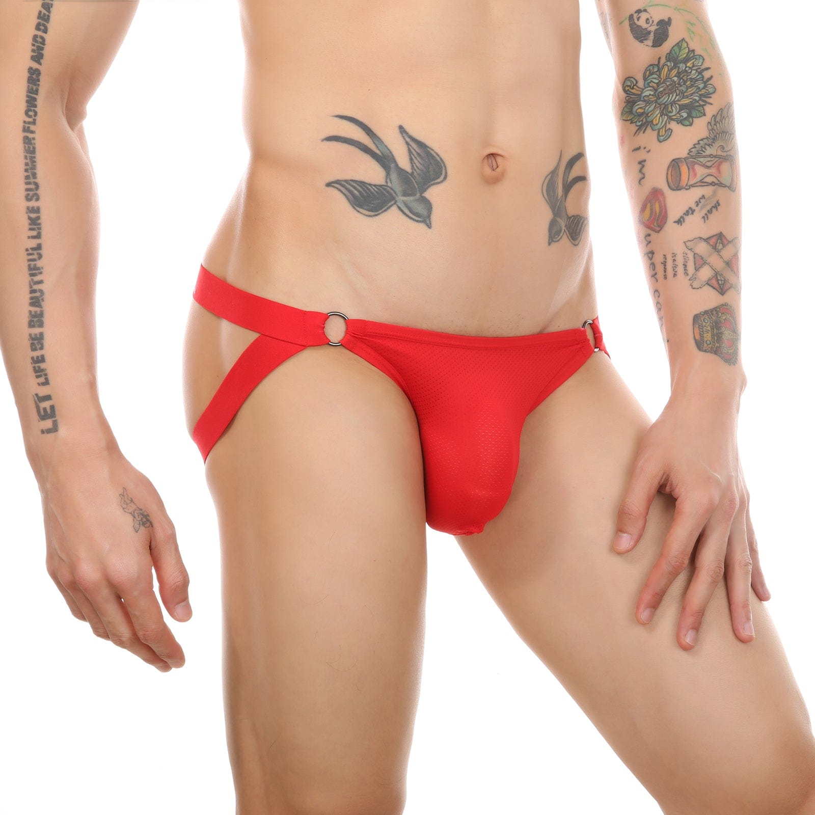 Tri Mesh Jockstrap | dmunderwear detail image 5