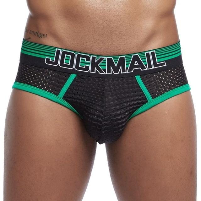 Trimmed Mesh Briefs | dmunderwear detail image 6